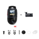 Câmera Veicular 4K 360° com GPS e Monitoramento 24h Dash Cam