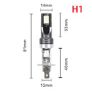 Lâmpada LED Automotiva H8/H11/H16 6000K Super Branca – Farol e Neblina Alta Potência (Kit 2 Peças)
