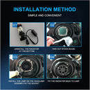 Lâmpada LED Automotiva H4 Mini Projetor 100W 30000LM – Farol Alto e Baixo com Turbo Fan 6000K (Kit 2 Peças)