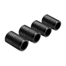 Tampa de Válvula de Pneu Automotivo Alumínio Kit 4 Peças Universal