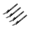 Emblema 3D Alloy para Interior Chevrolet – Adesivo Premium para Som, Painel e Volante (Kit 4 Peças)