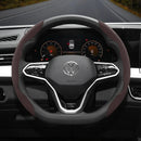 Capa de Volante Camurça Antiderrapante para Volkswagen – Grip Esportivo Segmentado Premium