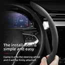 Capa de Volante Camurça Antiderrapante para Volkswagen – Grip Esportivo Segmentado Premium