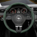 Capa de Volante Camurça Antiderrapante para Volkswagen – Grip Esportivo Segmentado Premium